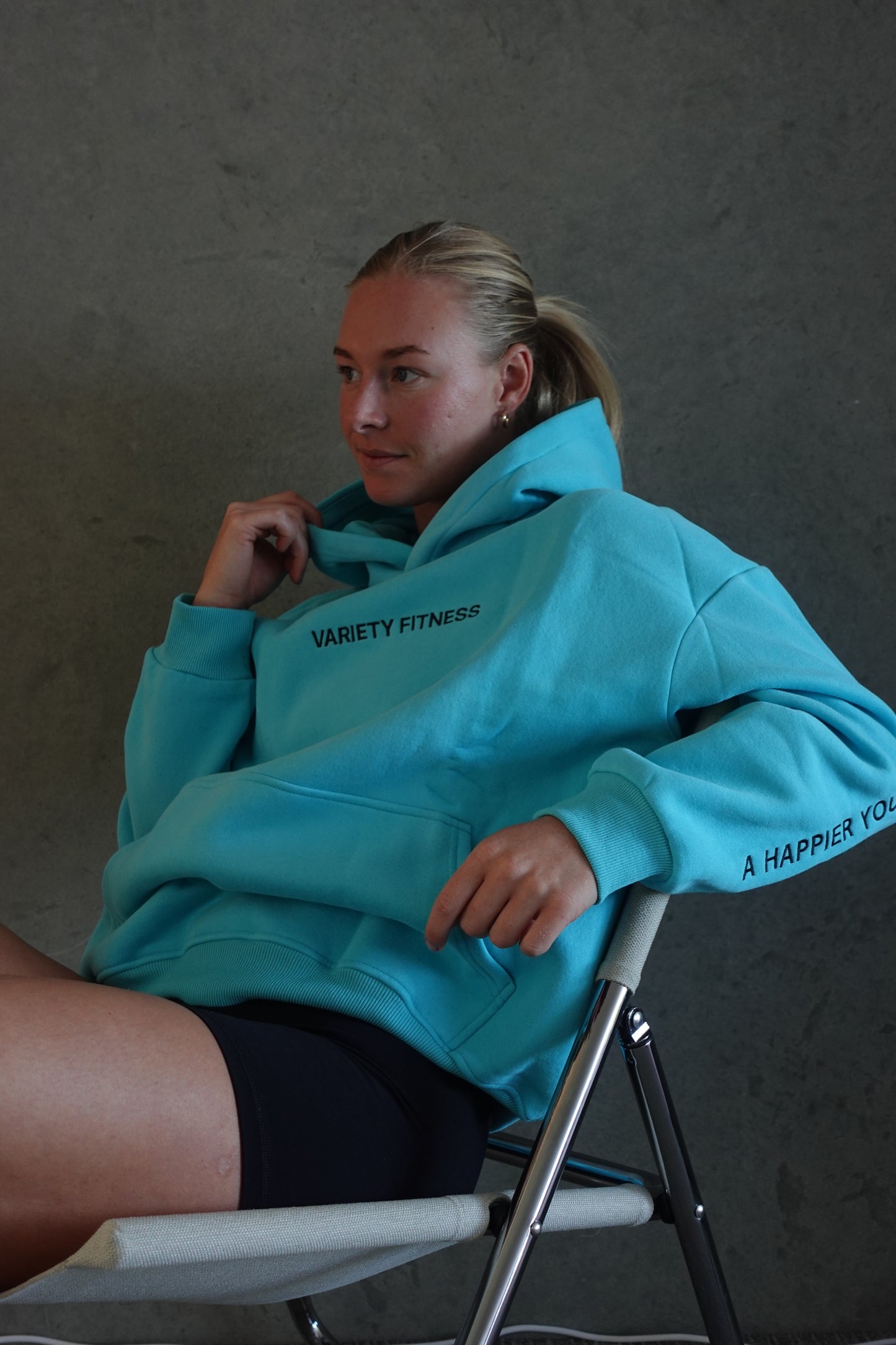 Variety Fitness Hoodie - TEAL