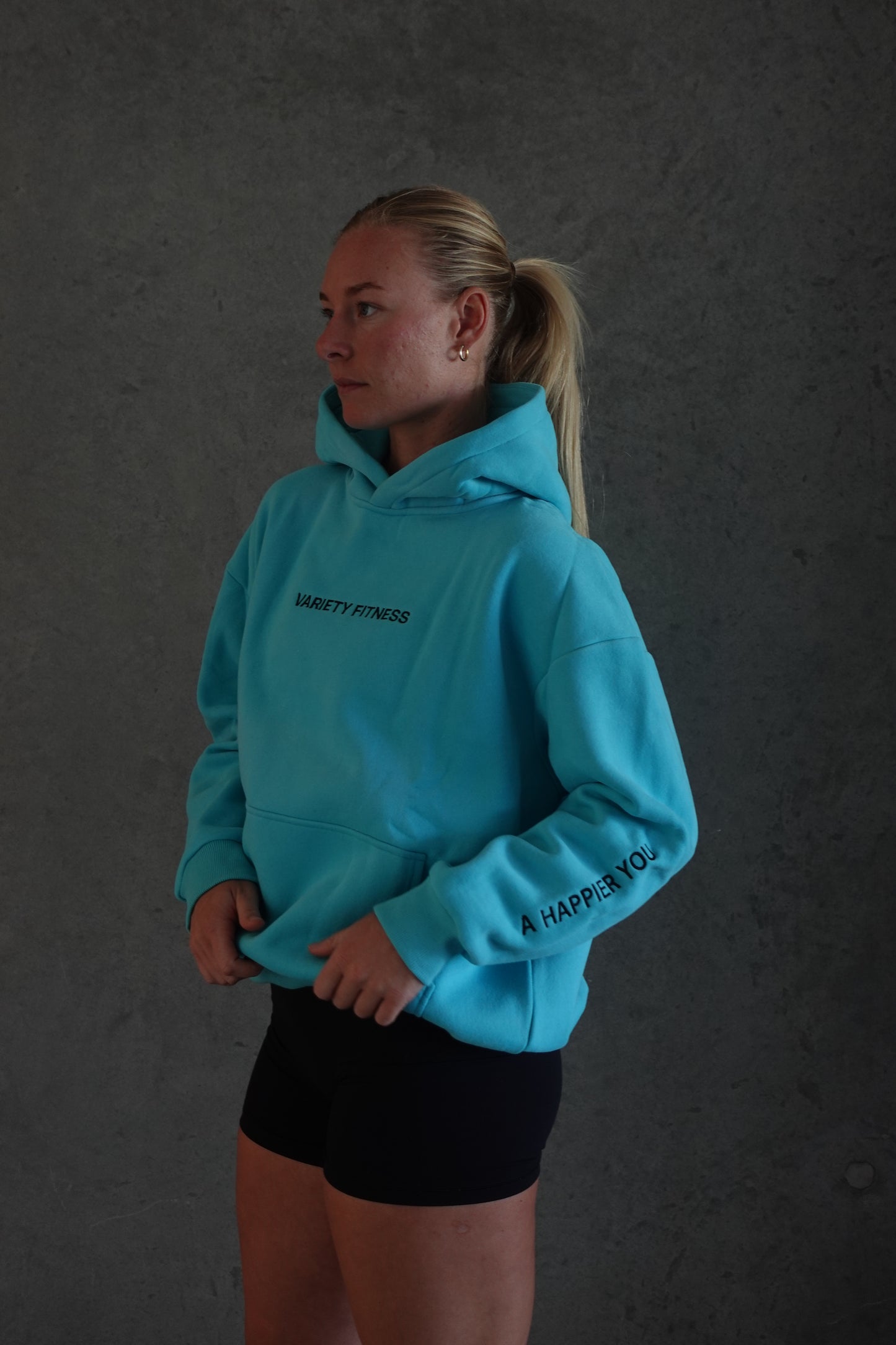 Variety Fitness Hoodie - TEAL